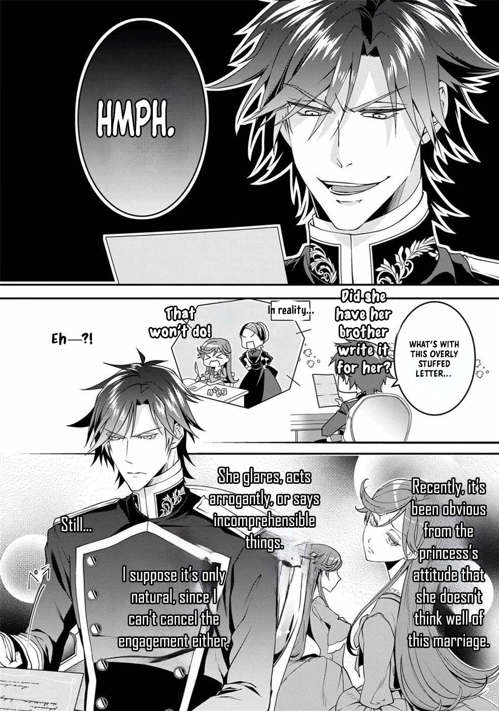 Crimson Shinigami suffered from sleeping princess Chapter 5 - , Page 4